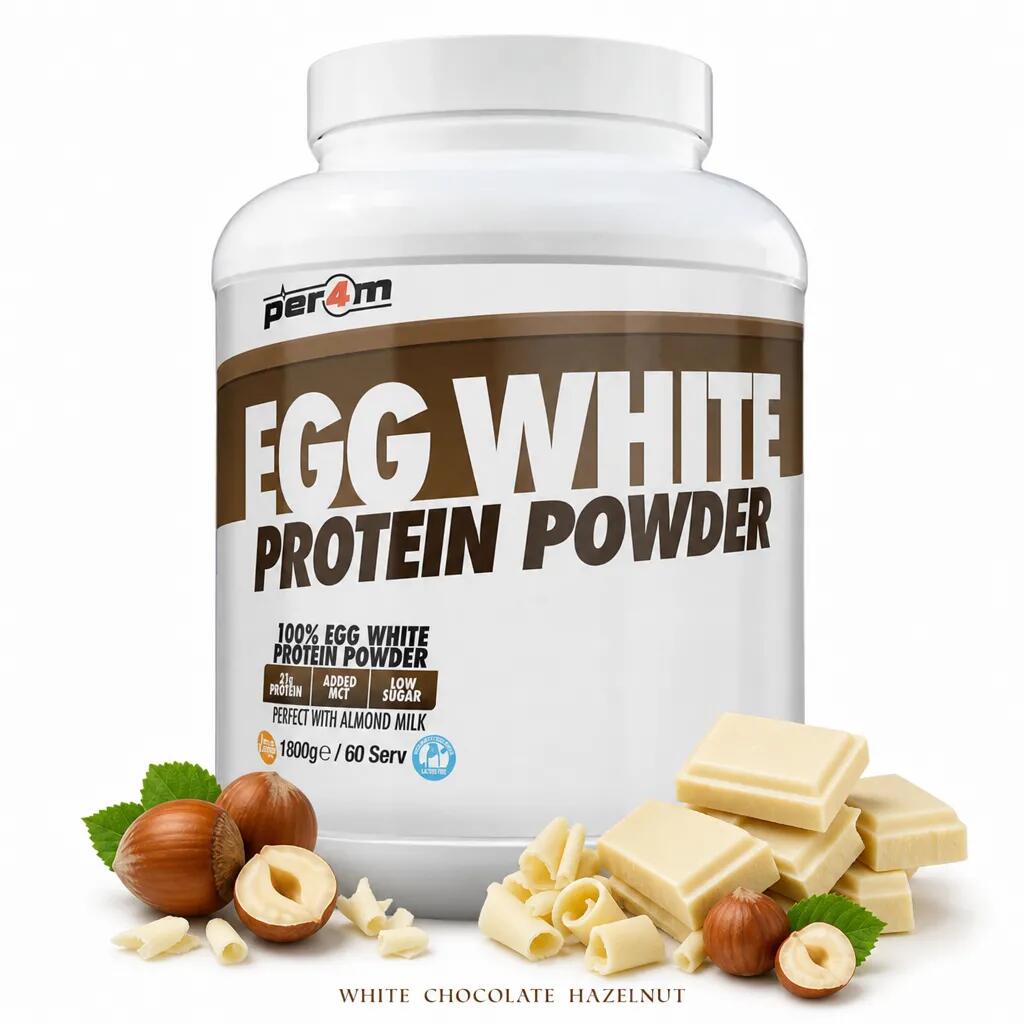 Per4m Egg Protein 1800g White Chocolate Hazelnut