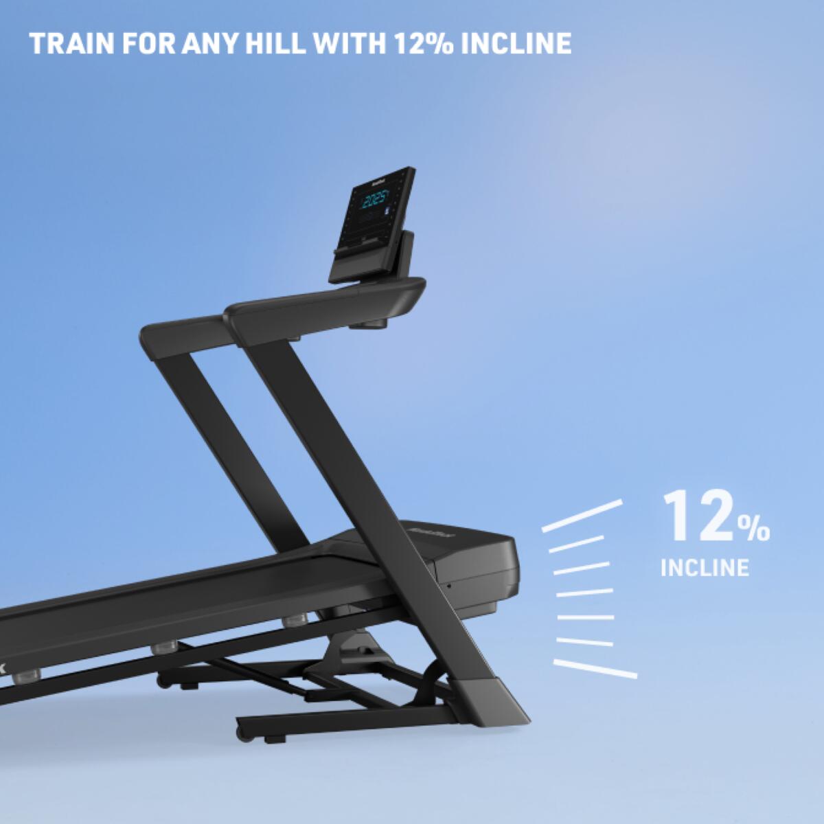 Loopband T Series 8 / Opvouwbaar / Hellingshoek +12% / Snelheid 20 km/u 5/7