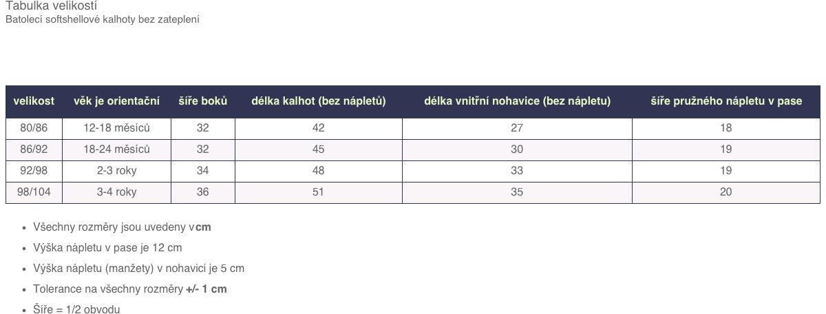 Batolecí softshellové kalhoty bez zateplení Basic 2/2
