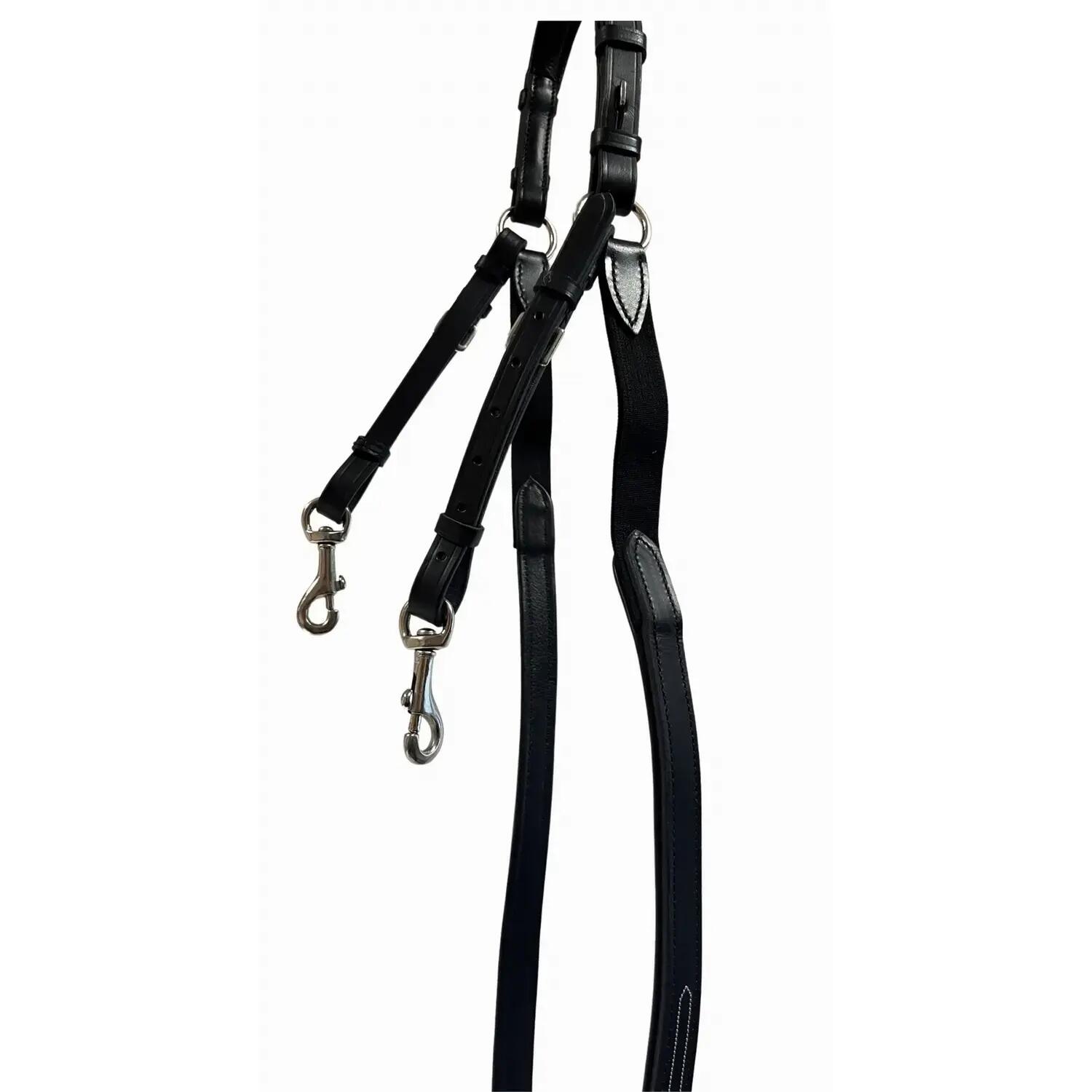 Colar de caça para cavalo de luxo com ponte T de T 4/5