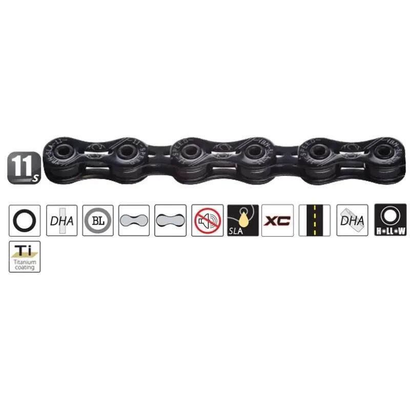 Chaîne autolubrifiée Yaban 232g 11V 4/4