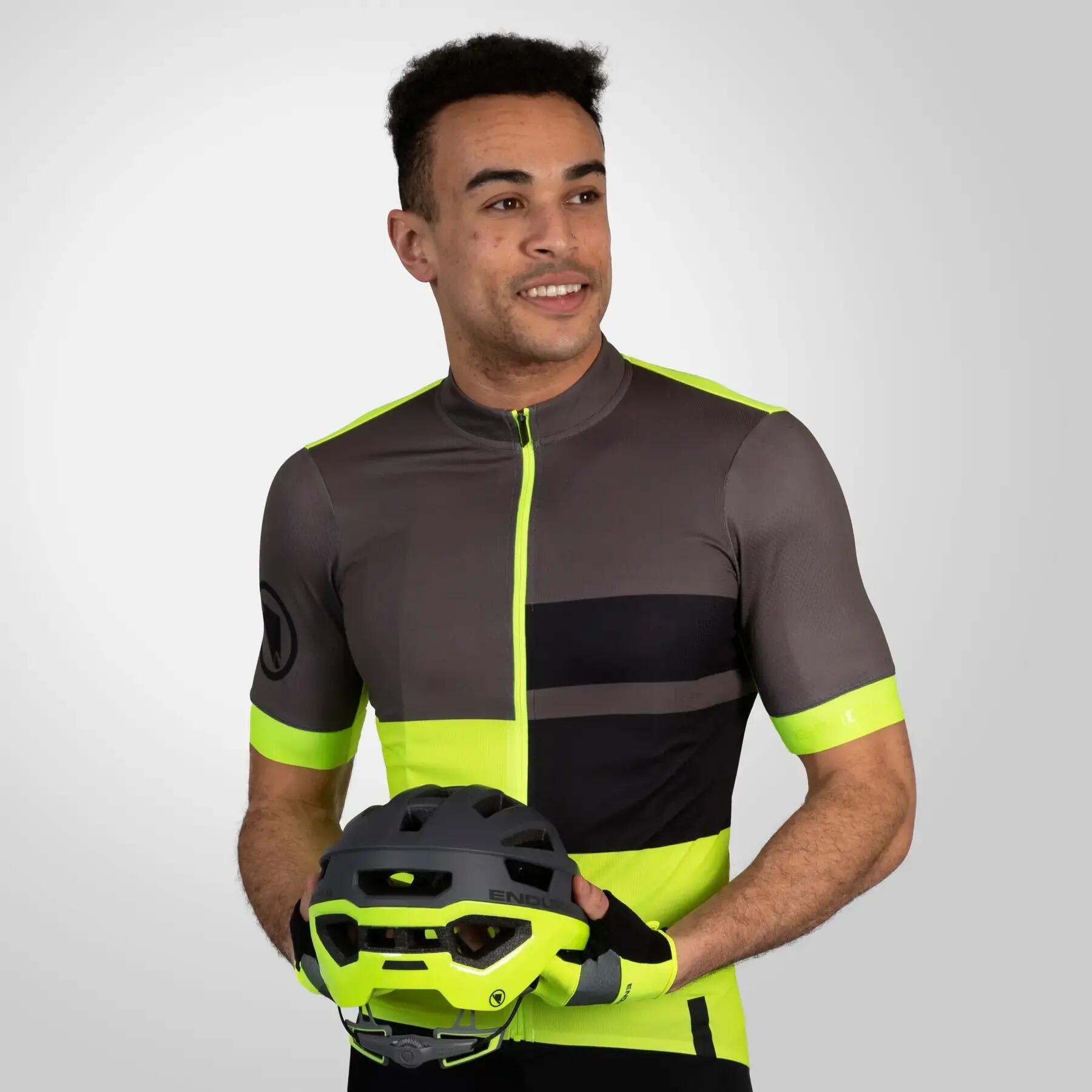 Herren Trikot Mit Frontreißverschluss 3/3
