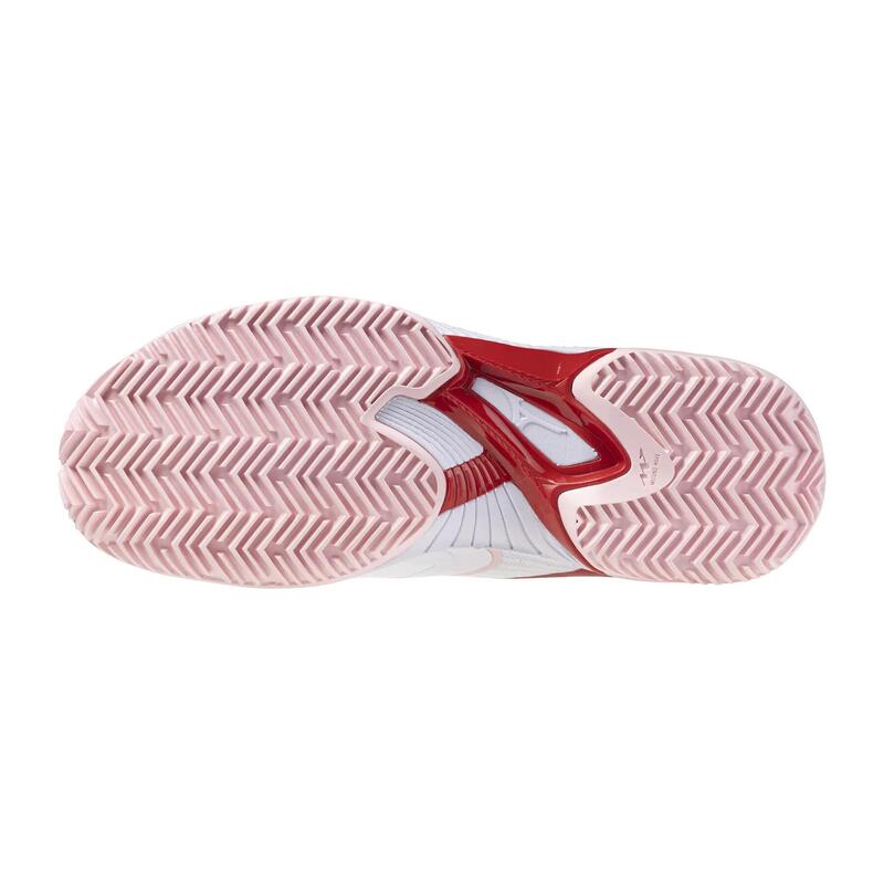 Mizuno Wave Exceed Court Clay Court Blanco/rosa Mujer 61gc2521