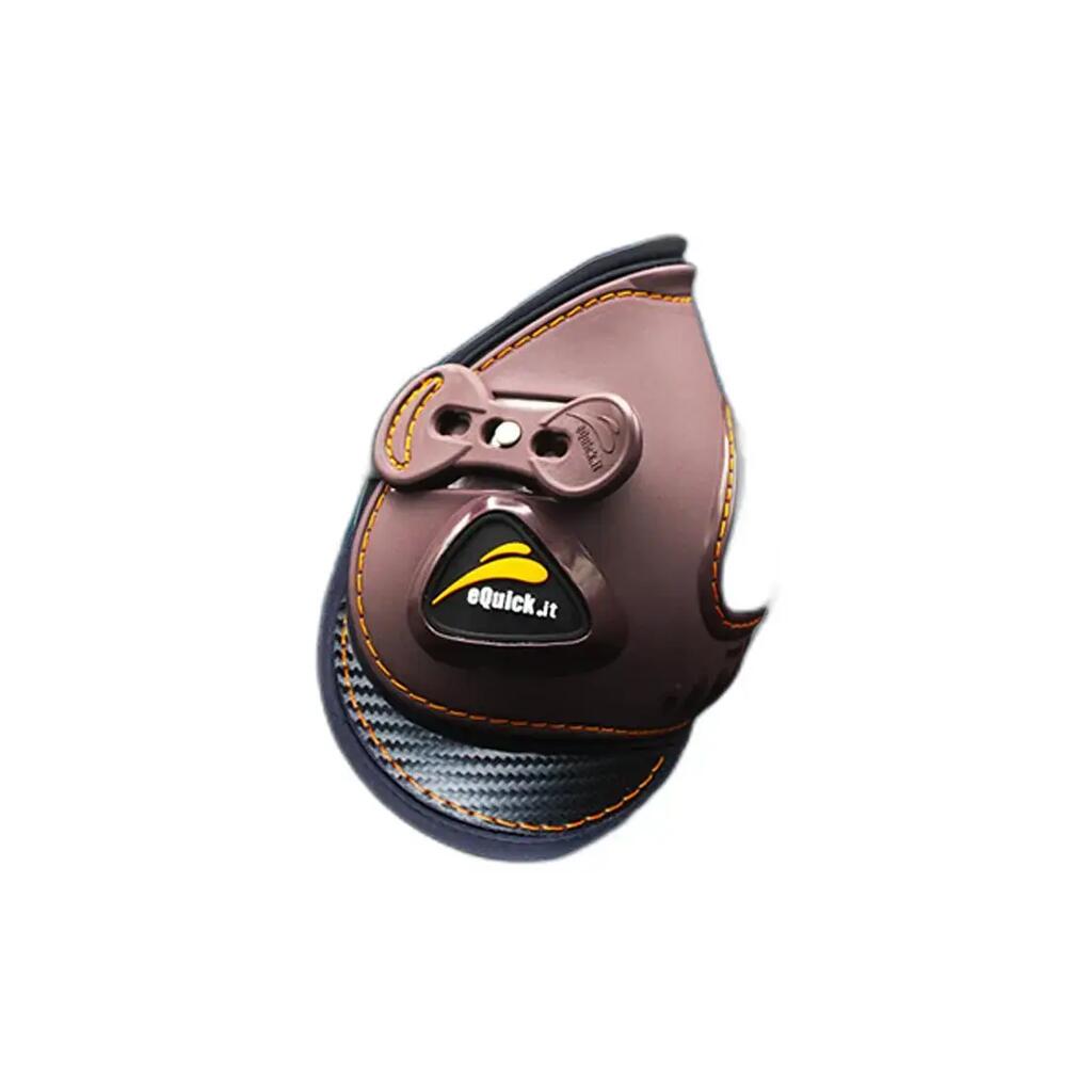 Elastic horse fetlock with button closure eQuick eUp mini