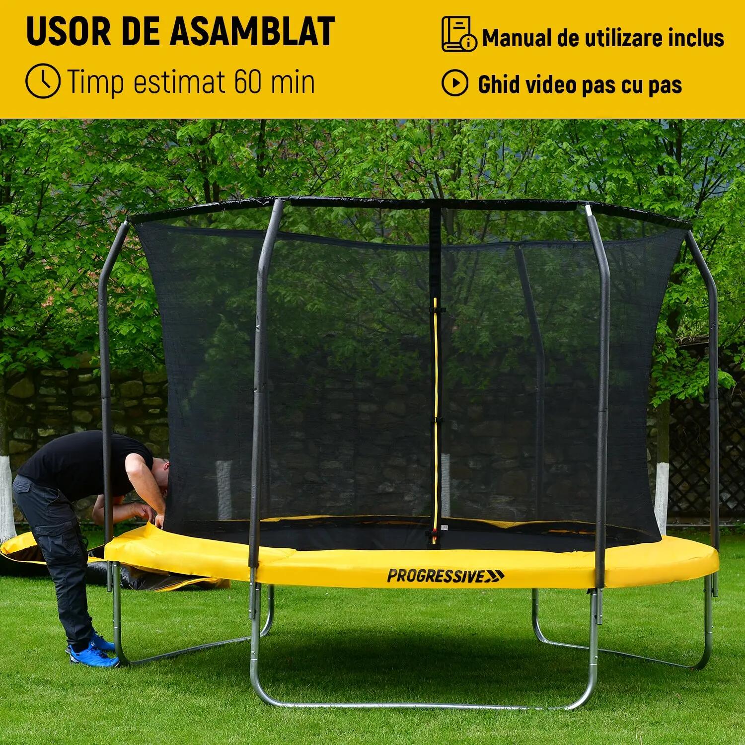 Trambulina Copii de gradina Premium Flex™ Ultra 366 CM cu scara inclusa, model 2 7/13