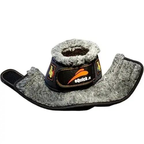 Cloches pour cheval eQuick eKristal magnetic overreach 3/4