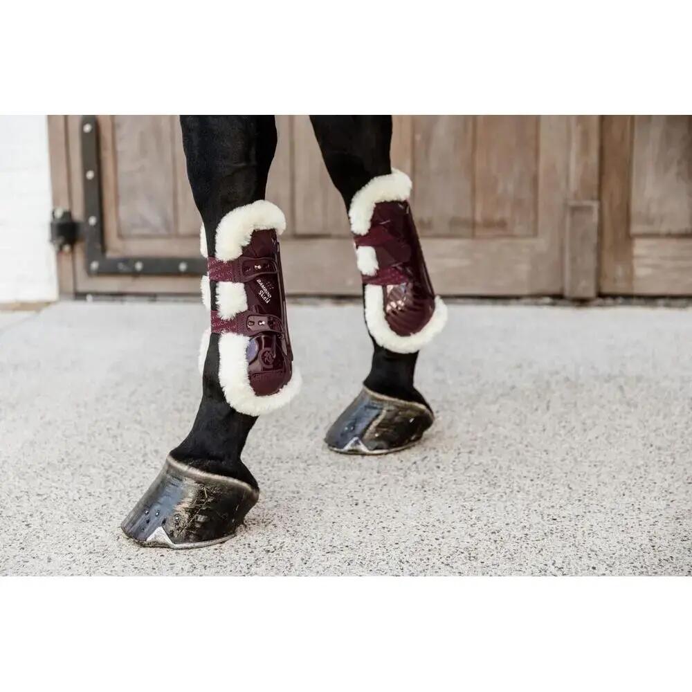 Guêtres pour cheval mouton vegan Kentucky Bamboo Elastic 5/6