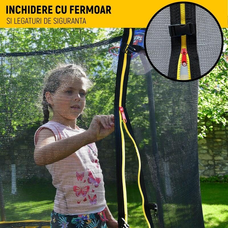Trambulina Copii de gradina Premium Flex™ Ultra 366 CM cu scara inclusa, model 2