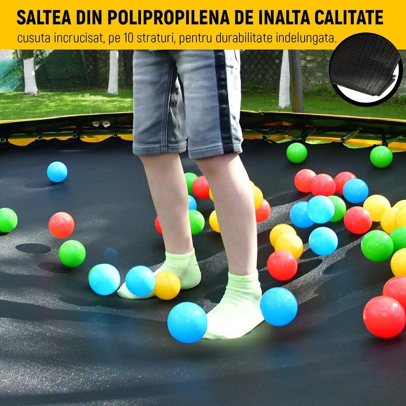 Trambulina Copii de gradina Premium Flex™ Ultra 366 CM cu scara inclusa, model 2