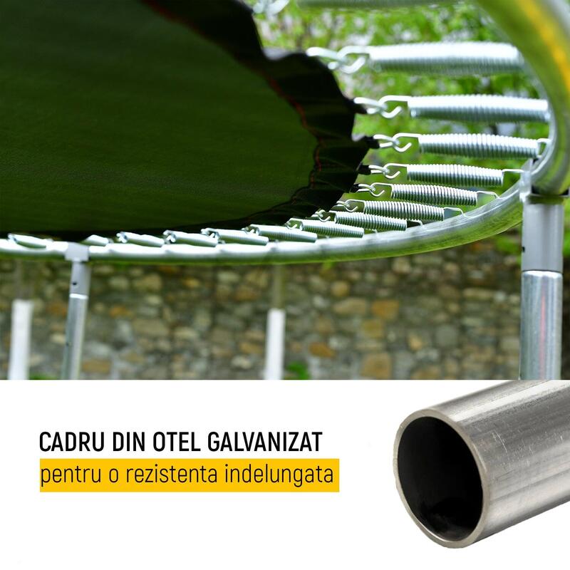 Trambulina Copii de gradina Premium Flex™ Ultra 366 CM cu scara inclusa, model 2