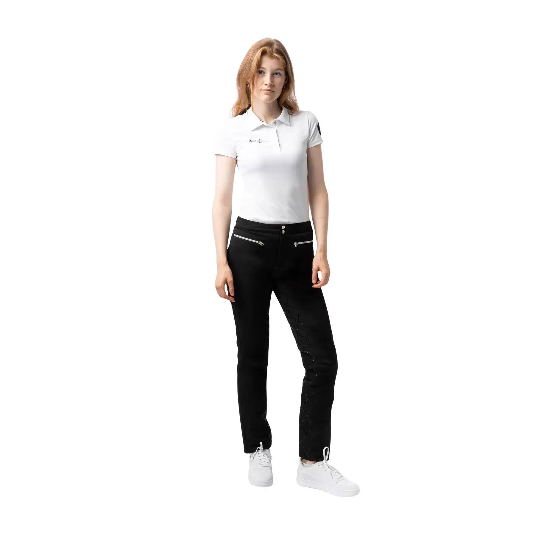 Pantalon echitație Horze Adeline cu grip complet