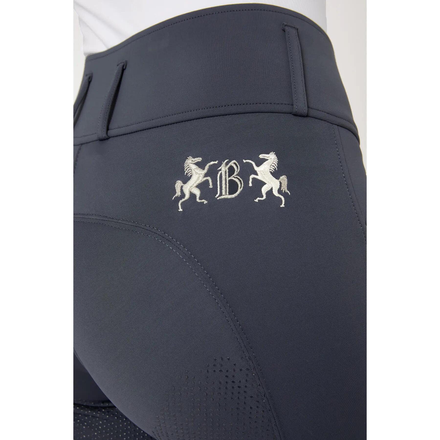 Pantaloni da equitazione a vita alta da donna con grip totale B Vertigo Meghan 4/4