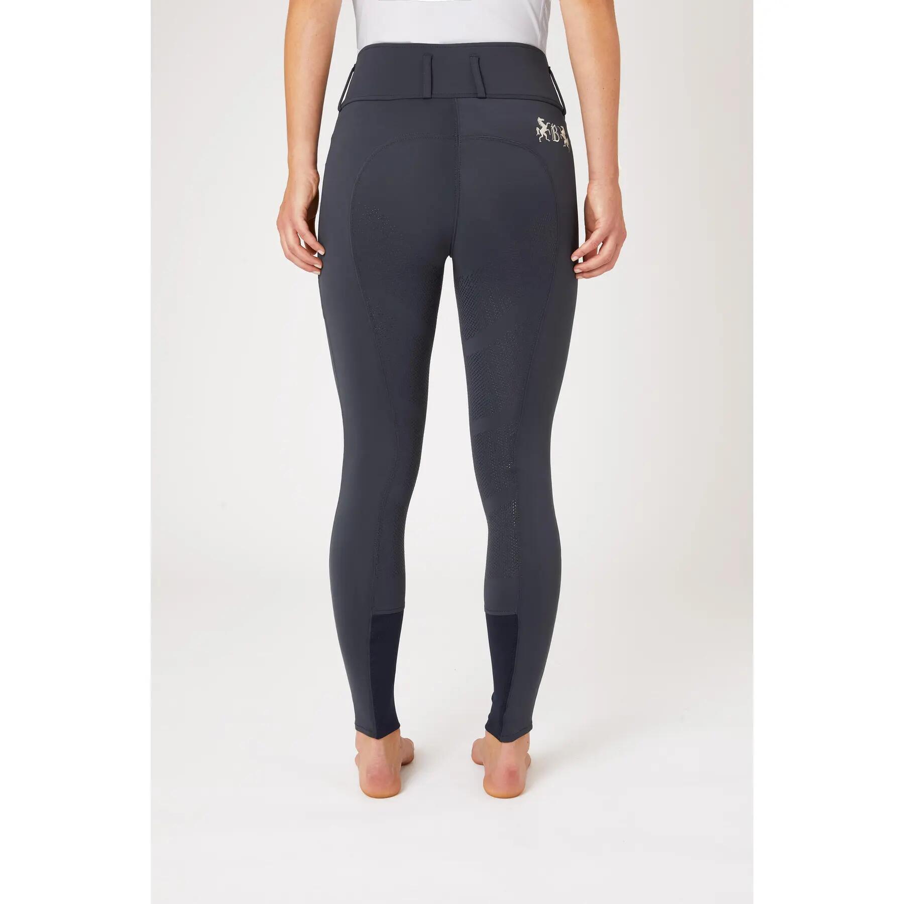 Pantaloni da equitazione a vita alta da donna con grip totale B Vertigo Meghan 2/4