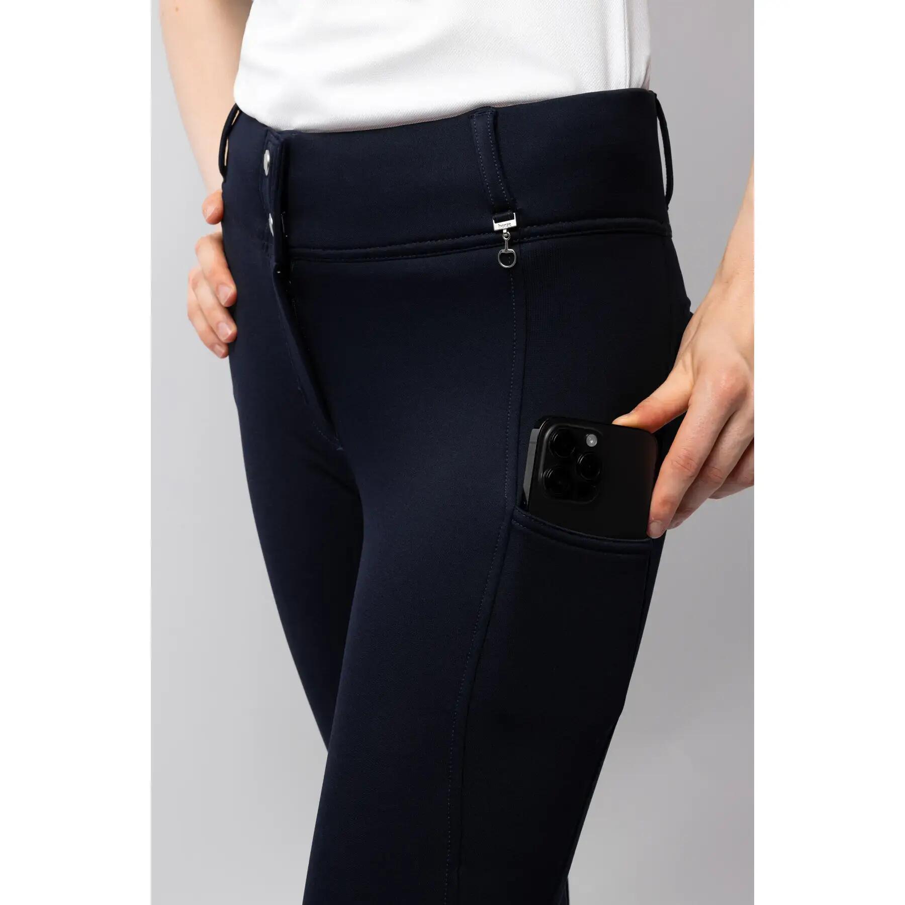 Legging équitation thermique full grip femme Horze Mira 6/7