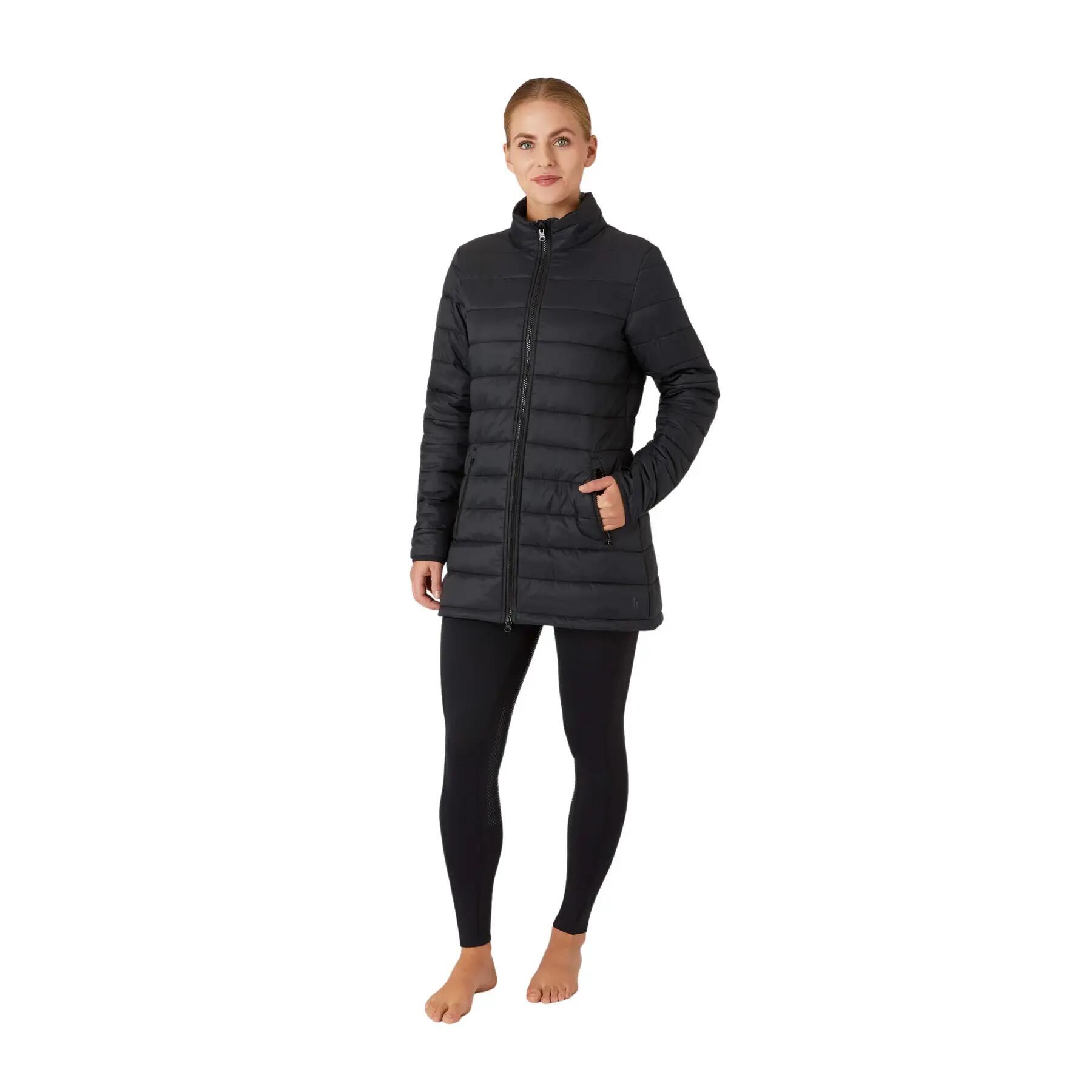 Parka Daunenjacke 3 in 1 Damen Horze Isabella 2/3