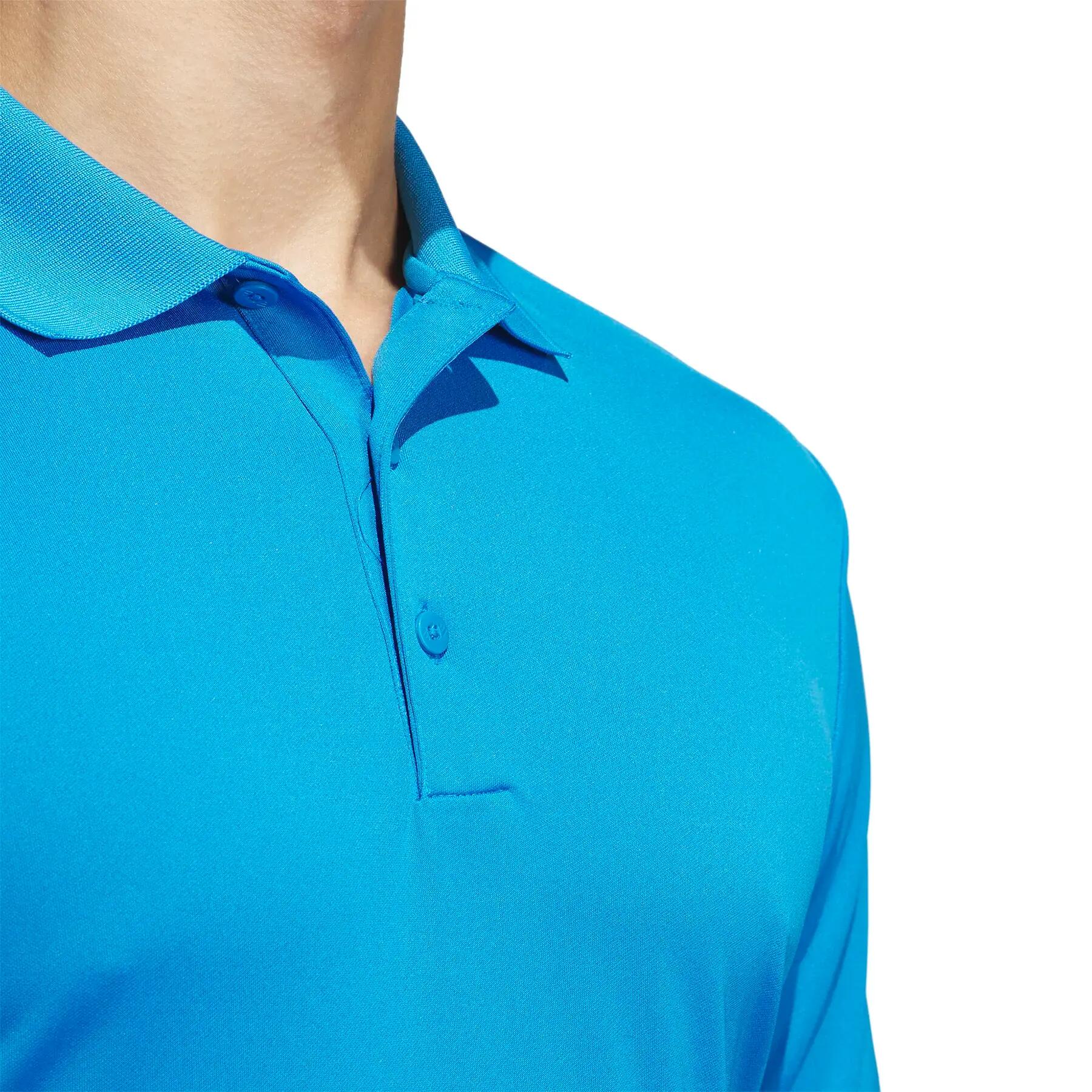 Polo Adidas Performance, Polo de golfe para homem, Azul 6/7