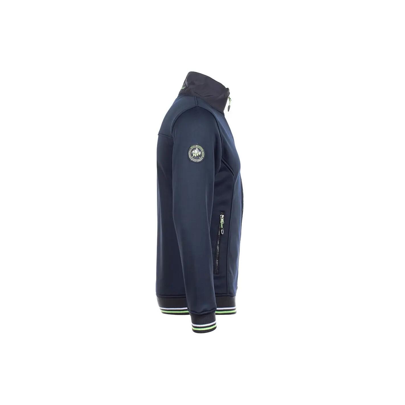 Sweatshirt polaire shell Peak Mountain Creen 2/2