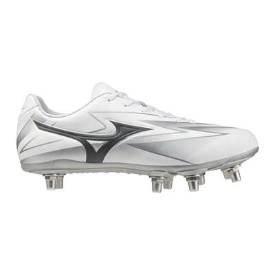 Mizuno waitangi club rugby kicks wit en grijs