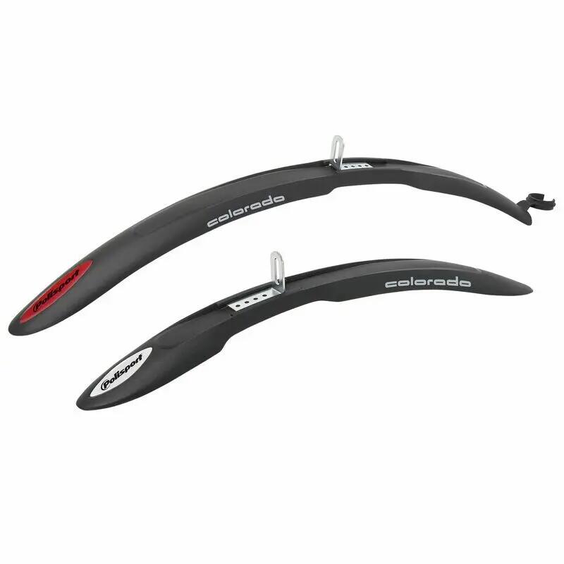 Jeu de repose-pieds Polisport Groovy noir pour un vélo en toute sécurité 3/6
