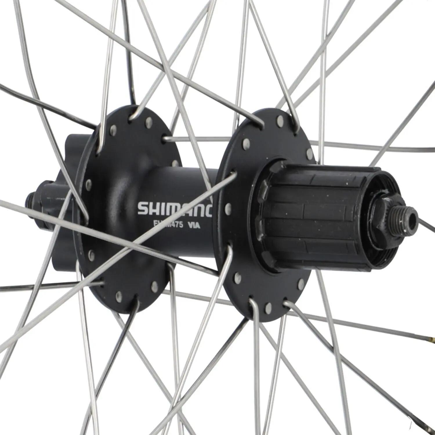 Roue arrière Velox K7 Mach1 Kargo L Moy.shim Deore M475 2/3
