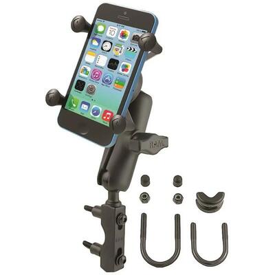 Universele smartphonehouder voor 2 ram wielen