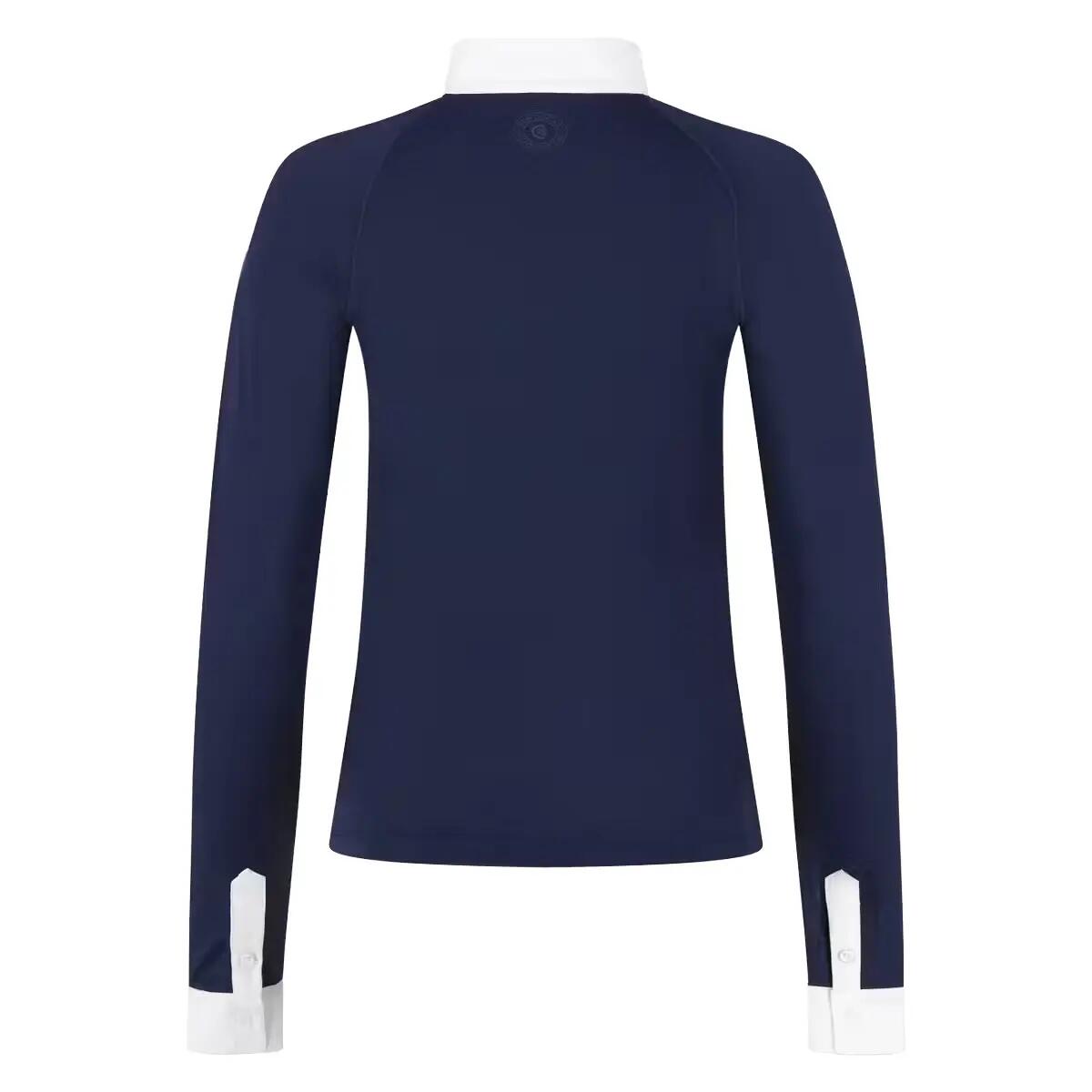Wettkampfbluse mit langen Ärmeln für Damen mit Reißverschluss Kentucky Horsewear 2/6