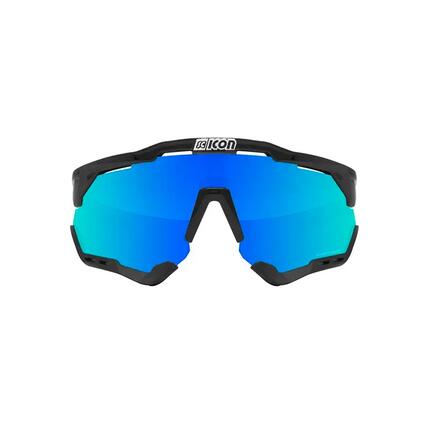 Lunettes de soleil Scicon aeroshade xl scnpp verre multi-reflet bleues