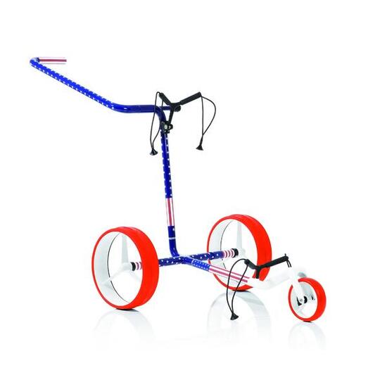 Chariot manuel de golf 3 roues édition spéciale JuCad USA