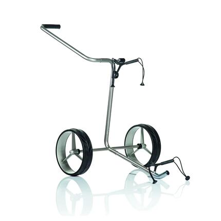 Chariot manuel de golf 2 roues JuCad Acier Inoxydable