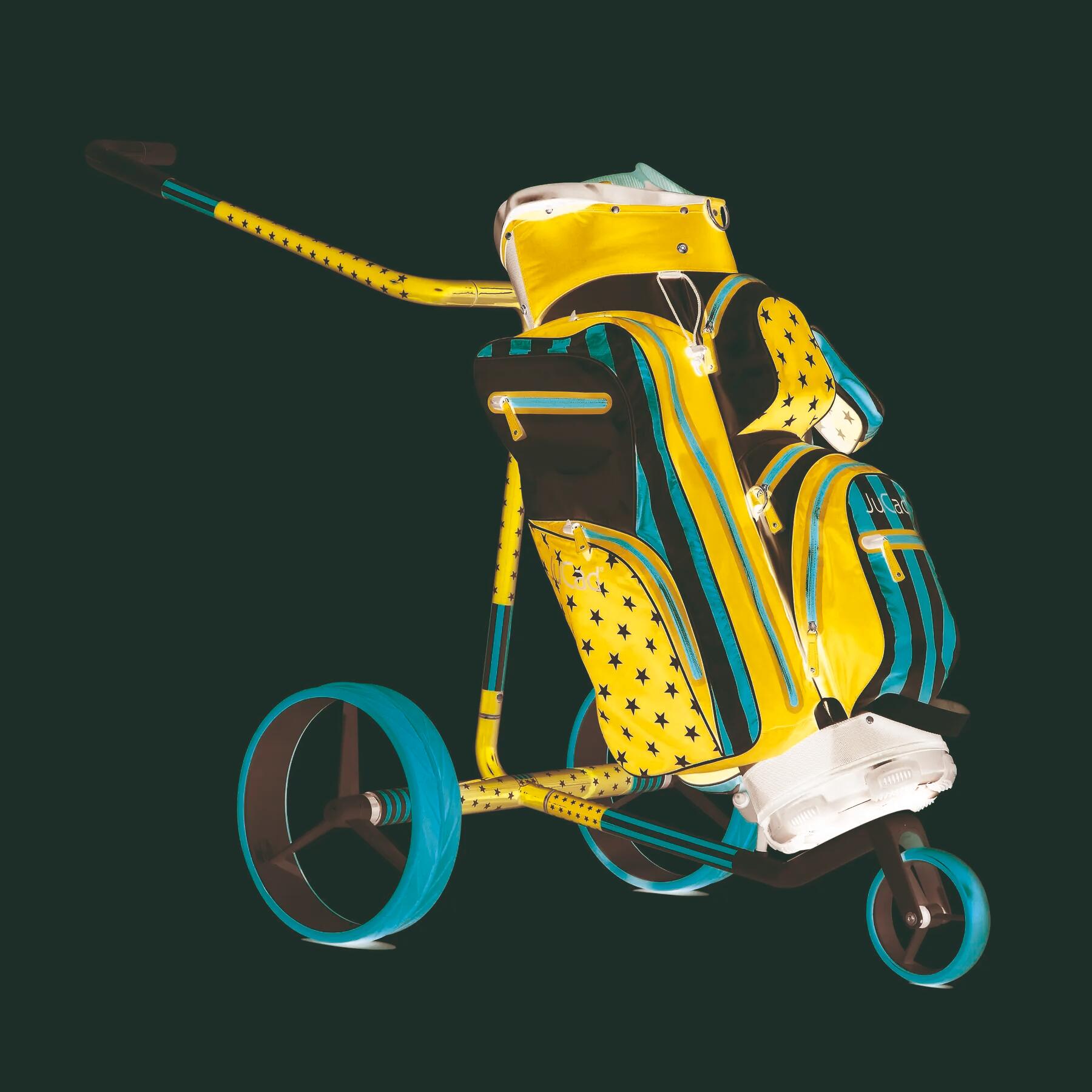 Specjalna edycja elektrycznego wózka golfowego USA JuCad Carbon Travel 2.0 2/6