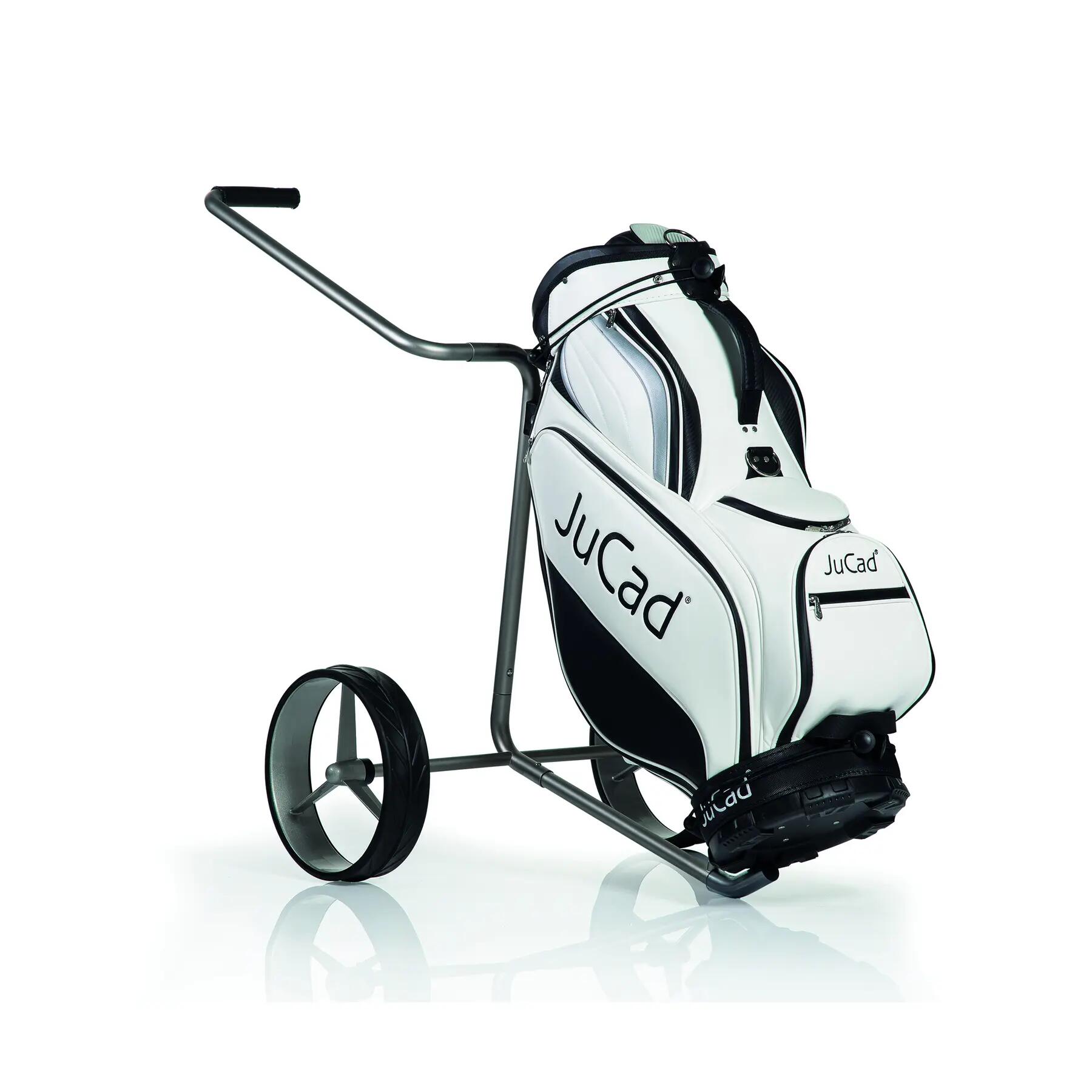 Wózek golfowy 2-kołowy ręczny JuCad Acier Inoxydable 3/5