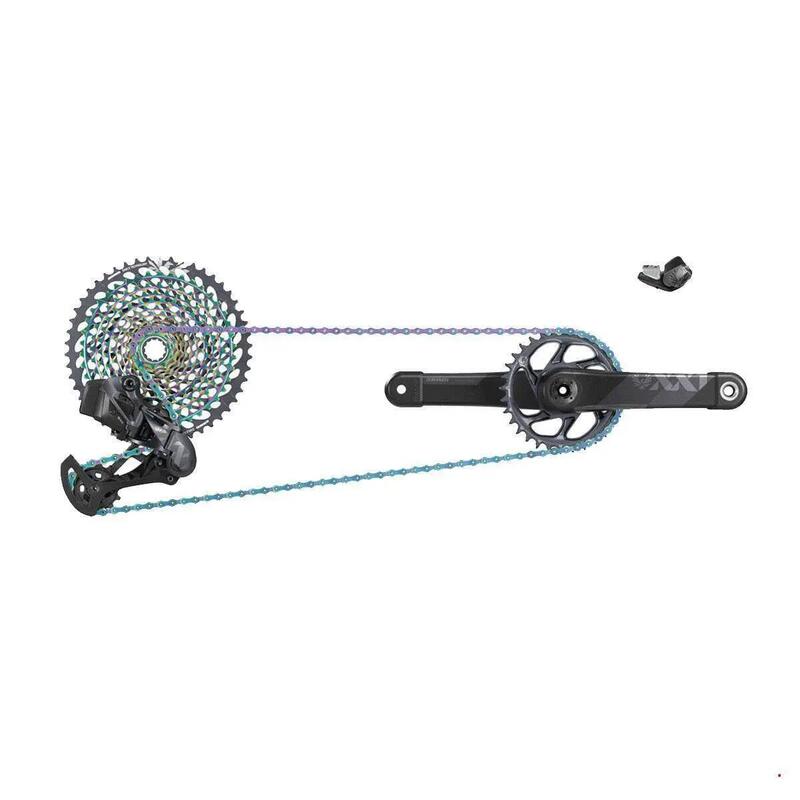 SRAM Kette XX1 Eagle 12-fach 126 Glieder inkl. PowerLock Rainbow