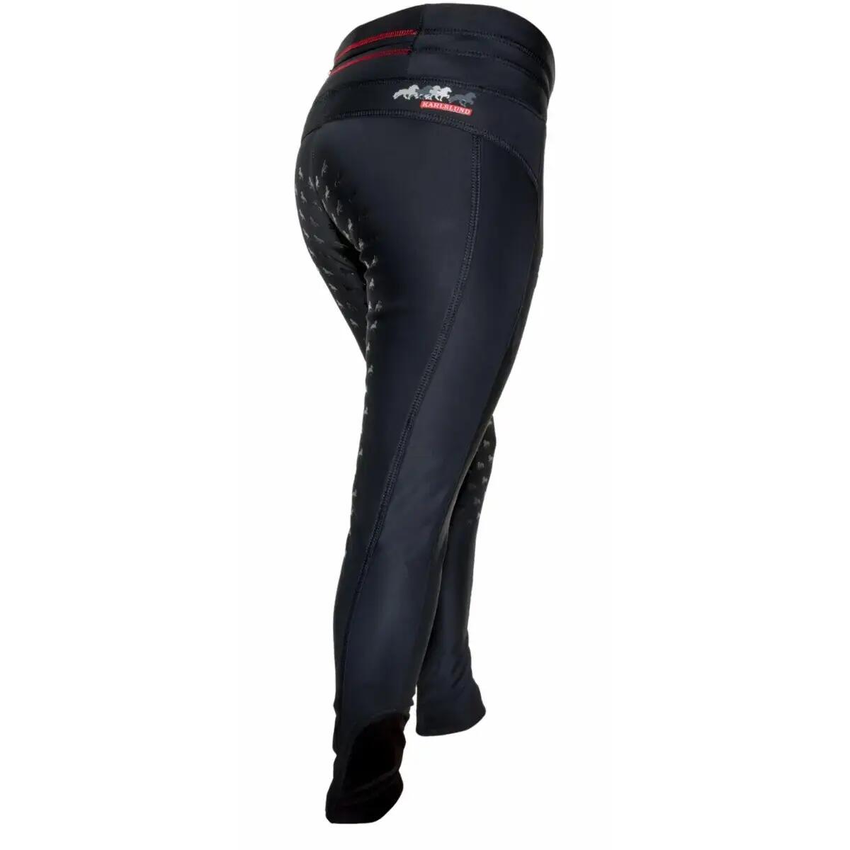 Legging équitation full grip femme Karlslund Galdur 3/3