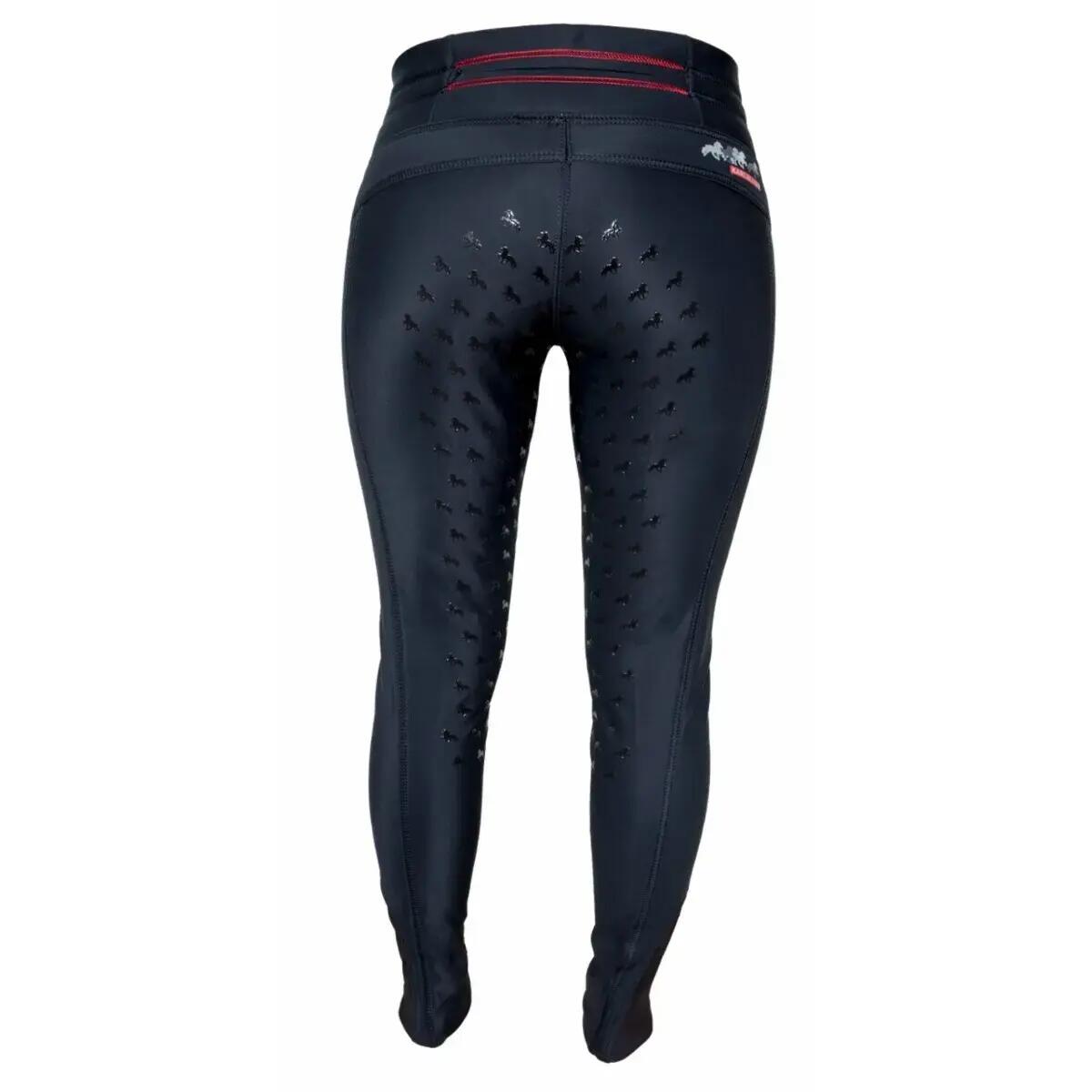 Legging équitation full grip femme Karlslund Galdur 2/3