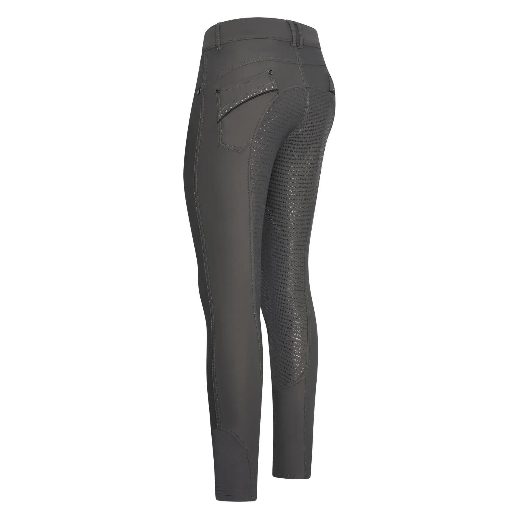 Pantaloni da equitazione full grip da donna HV Polo Ellen 4/5
