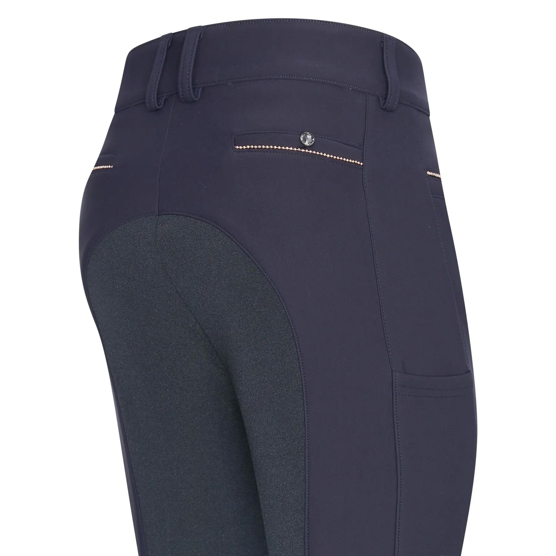 Pantaloni da equitazione full grip da donna Euro-Star Arielle Connect 7/7