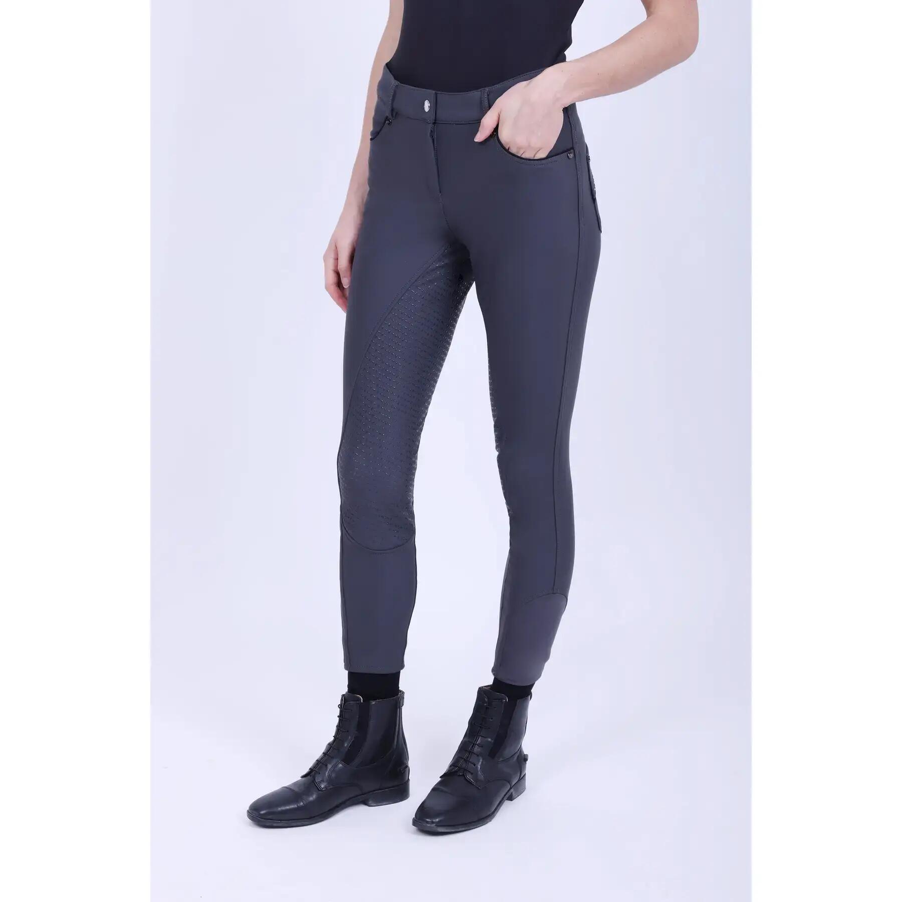 Pantaloni da equitazione full grip da donna HV Polo Ellen 3/5