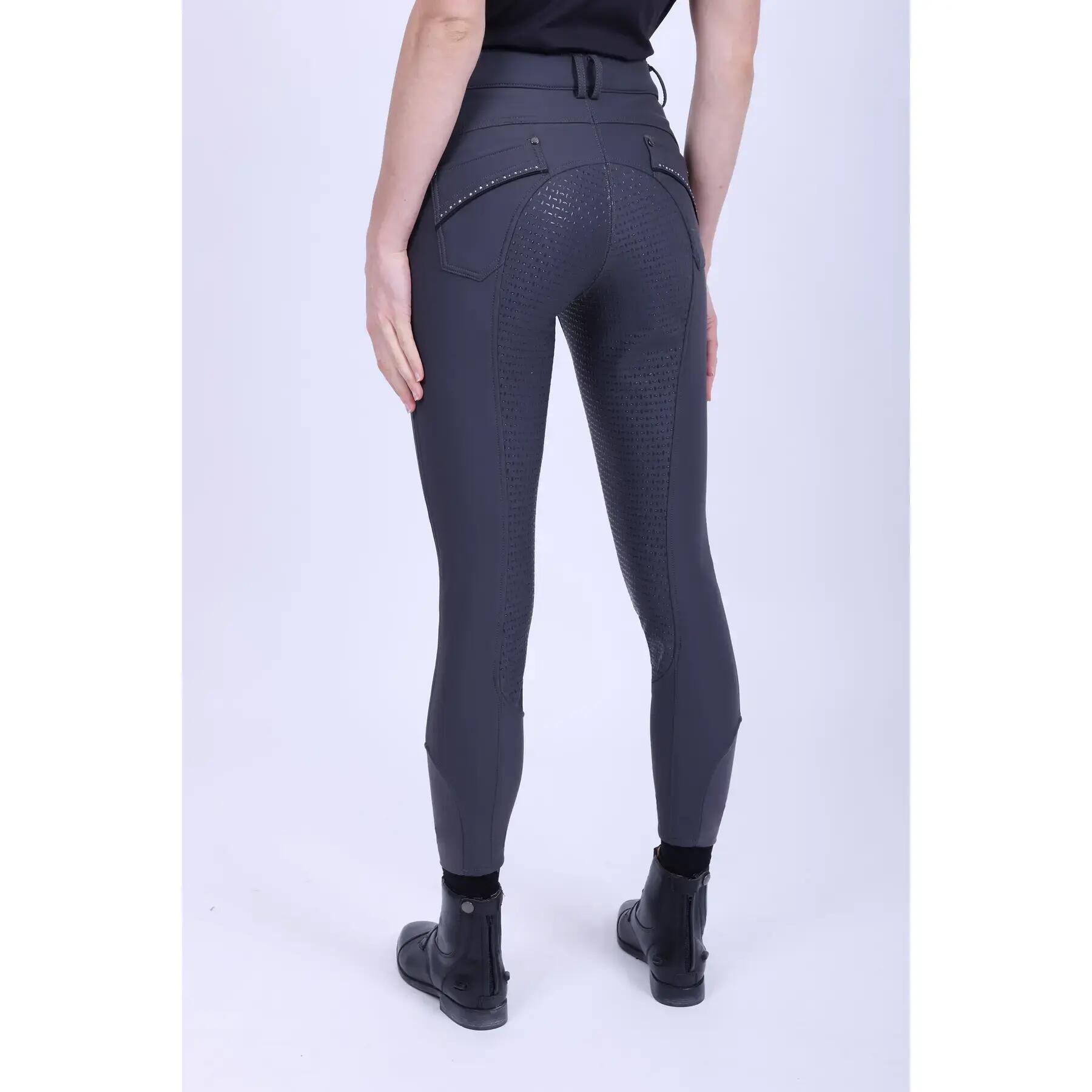 Pantaloni da equitazione full grip da donna HV Polo Ellen 2/5