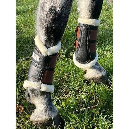 Guêtres pour cheval de dressage antérieurs T de T "Training 22