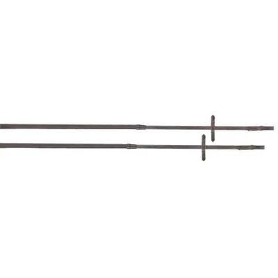 Rubber teugels voor paarden kleine spikes rubber teugels t de t