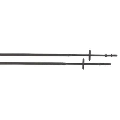 Rubber teugels voor paarden kleine spikes rubber teugels t de t