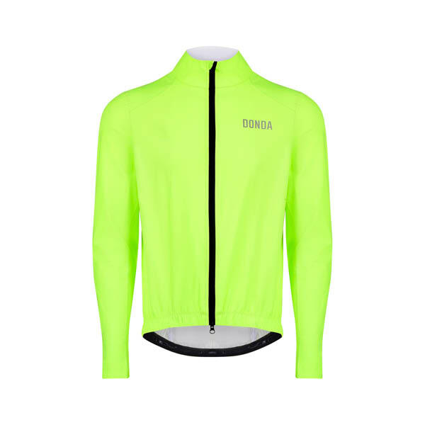 KEADA SPORTS Principal Rain Jacket - Mens Rain Jacket - Neon Yellow