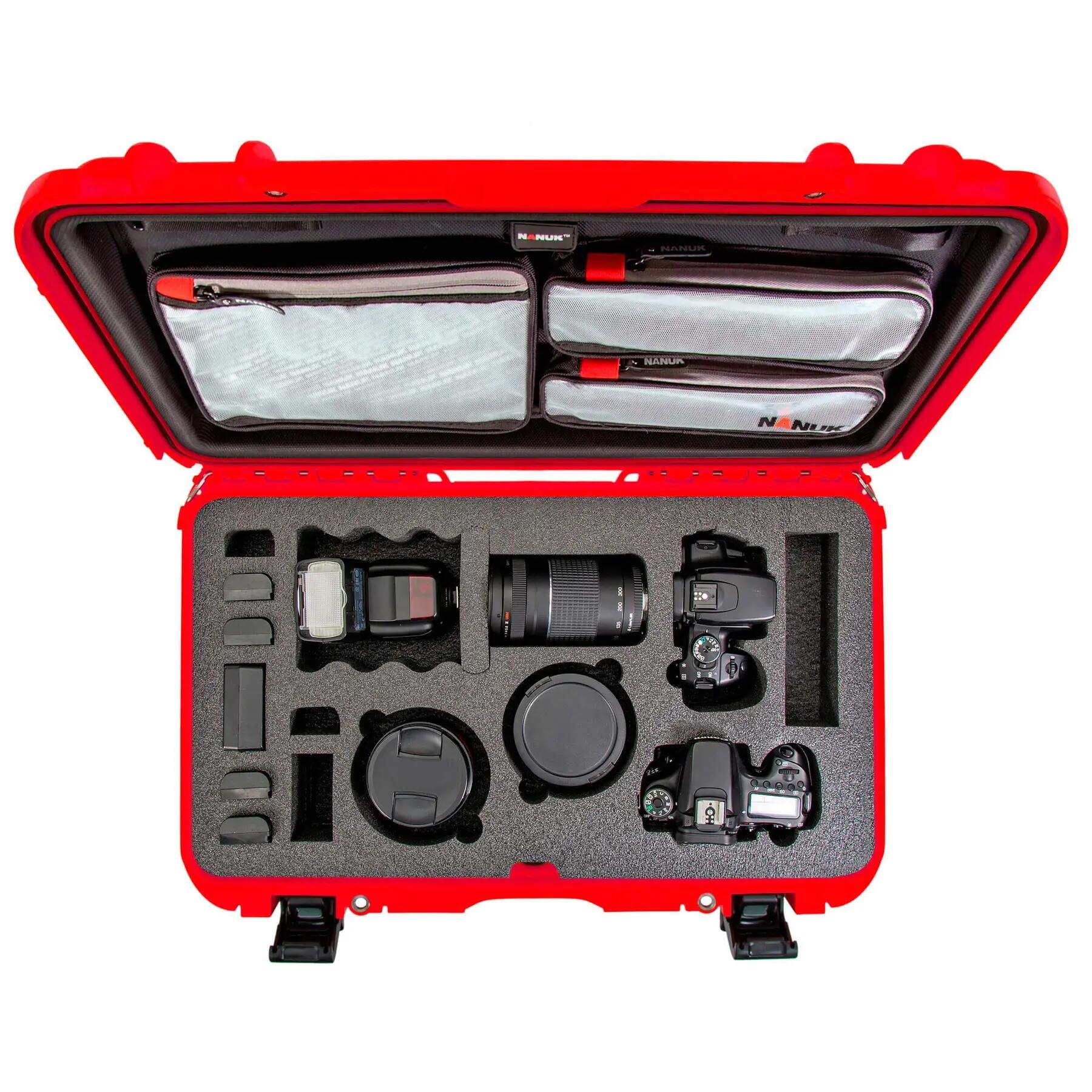Valise pour appareil photo Nanuk 935 2 bodies DSLR 2/3