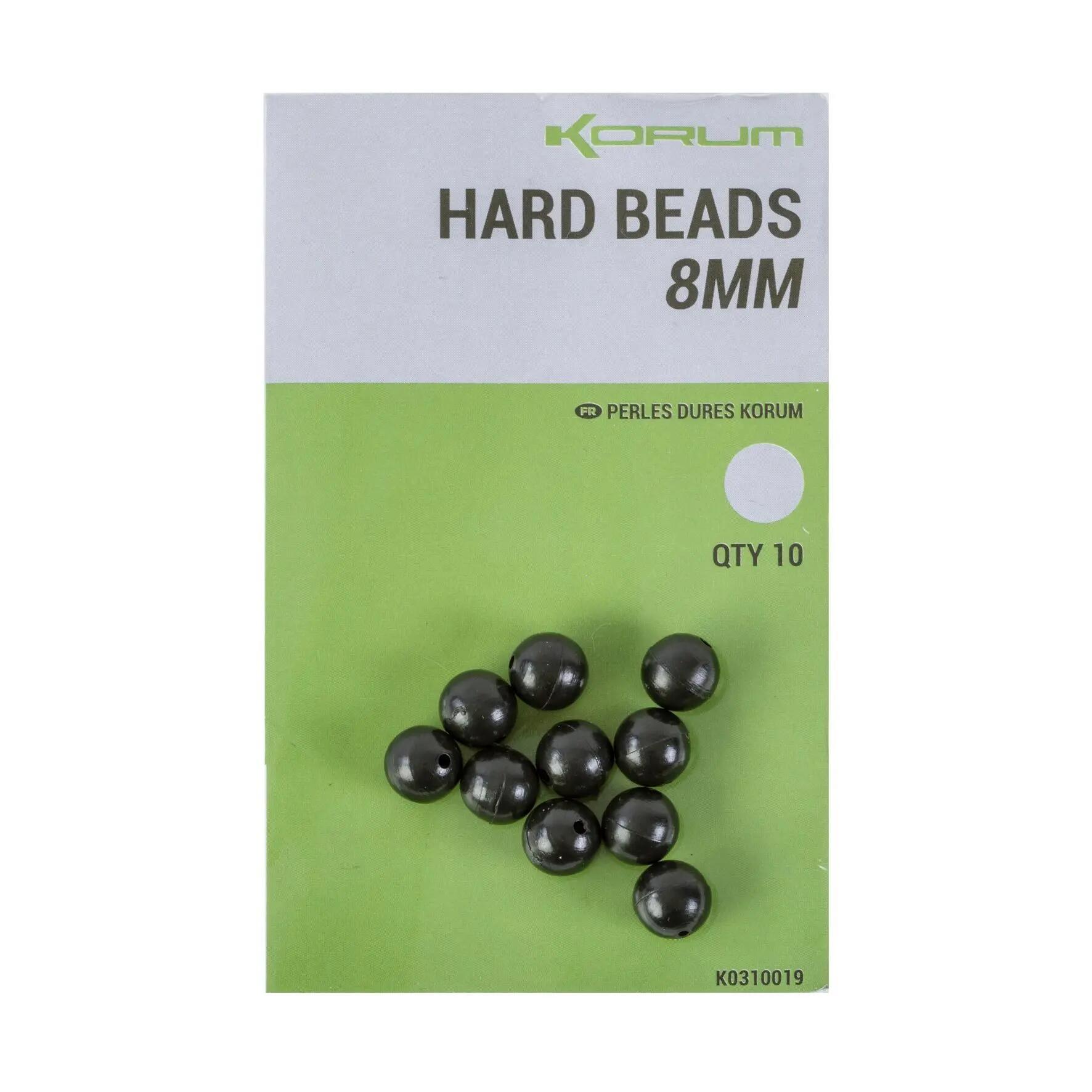 Perles Korum Dures Hard Beads 8mm 10x10 1/3