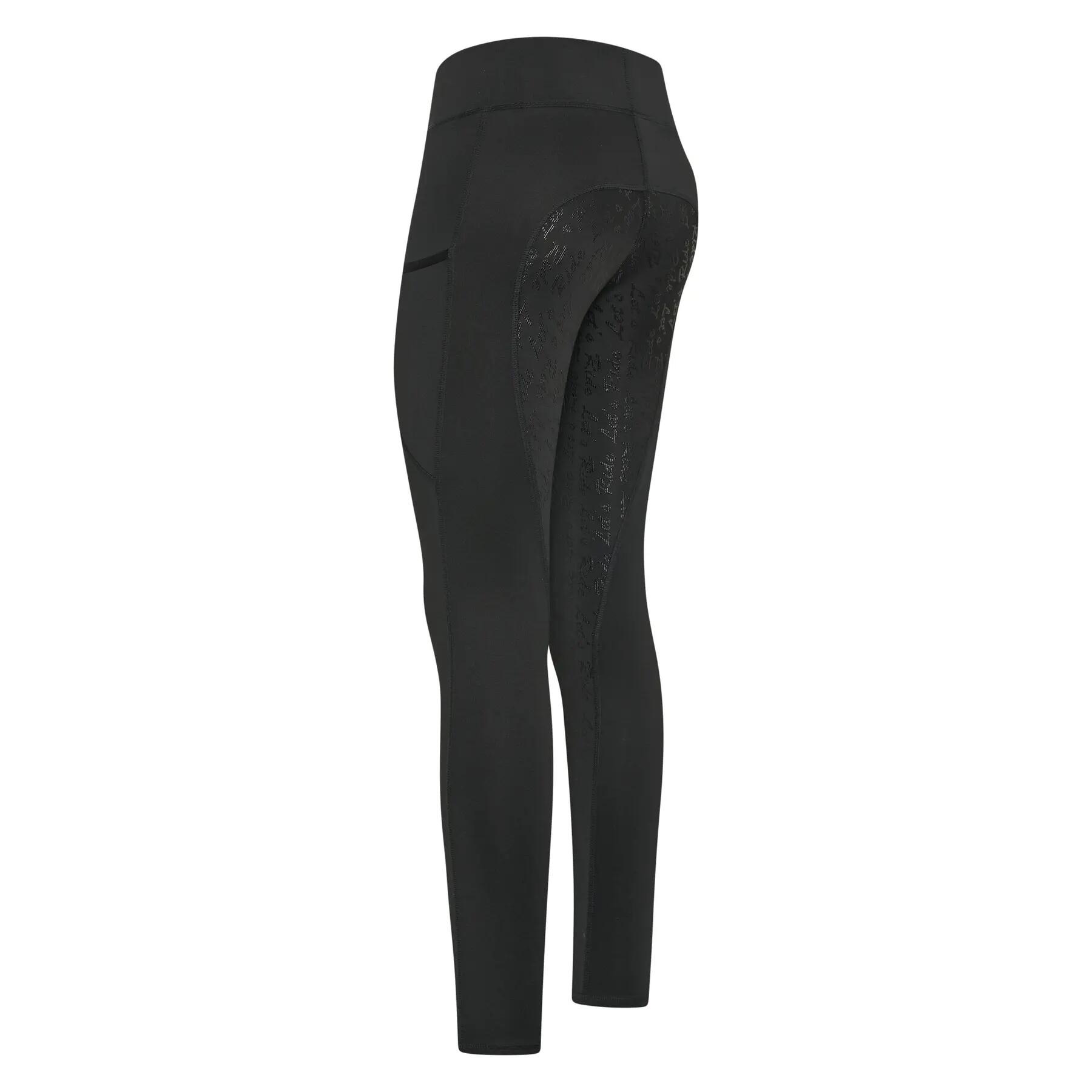 Damskie legginsy jeździeckie z pełną przyczepnością Easy Rider Dietse Winter 2/3