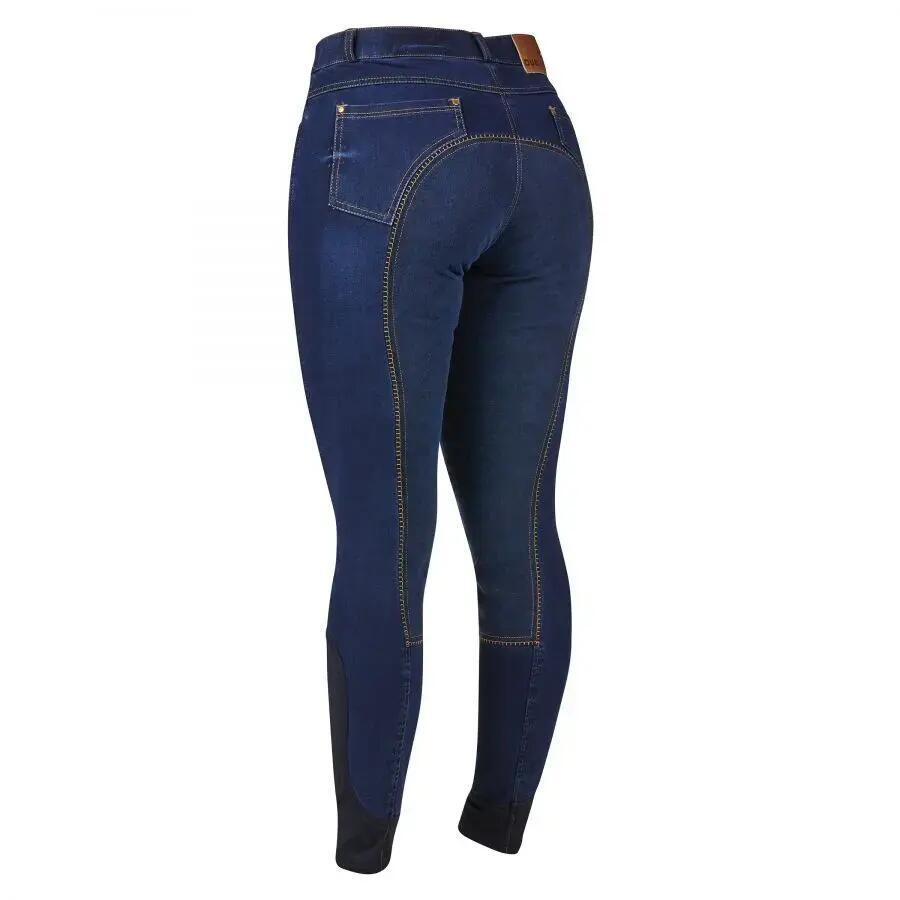Jeans da equitazione da donna in pelle scamosciata Dublin Shona 2/4