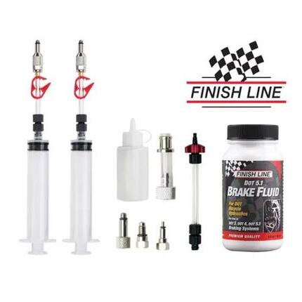 Entlüftungsset Jagwire Workshop Pro DOT Bleed Kit-With Finish Line DOT oil 120ml