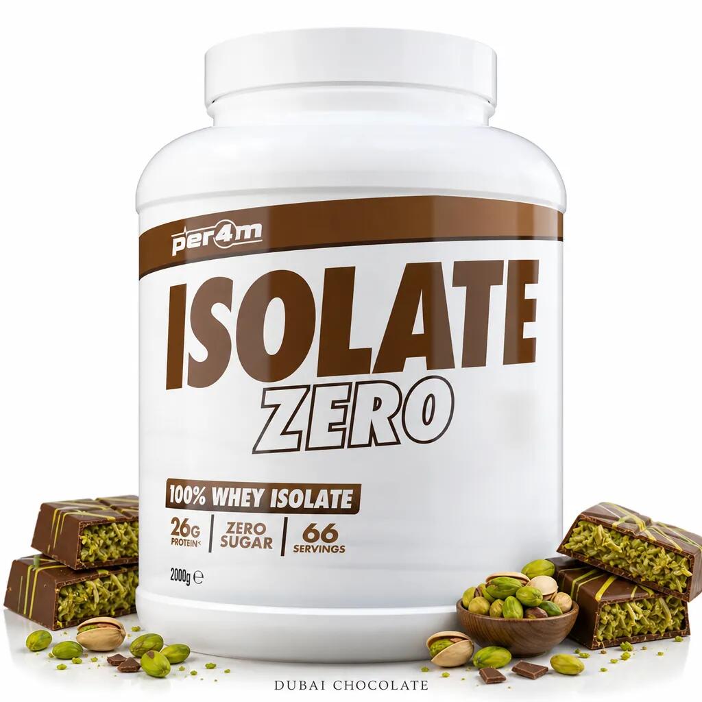 Per4m Isolate Zero 2000g Dubai Chocolate