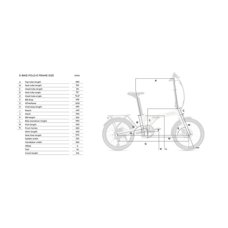 Bicicletă electrică pliabilă FOLD-e 20", autonomie de până la 60 km