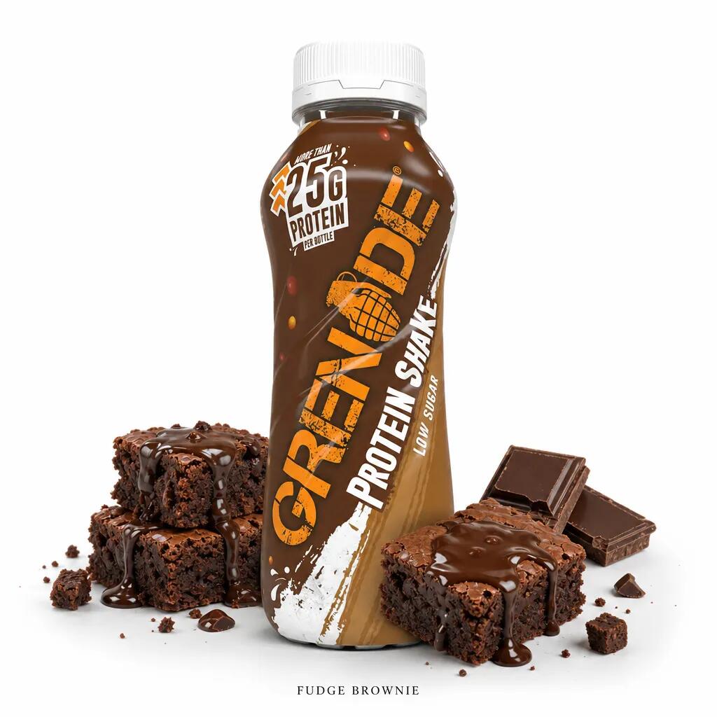 Grenade Shake 330ml x4 fudge brownie